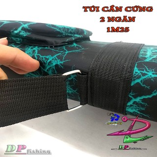 Túi đựng cần câu cá cứng 1m25 ( có 2 ngăn chính , 2 ngăn phụ )