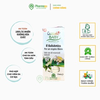 Sáp giữ ấm Baby Balm Cucciolo - phòng ngừa các bệnh về đường hô hấp