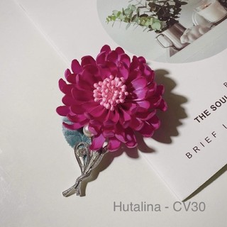 Hoa cài áo handmade hoa cúc cv30 - hutalina