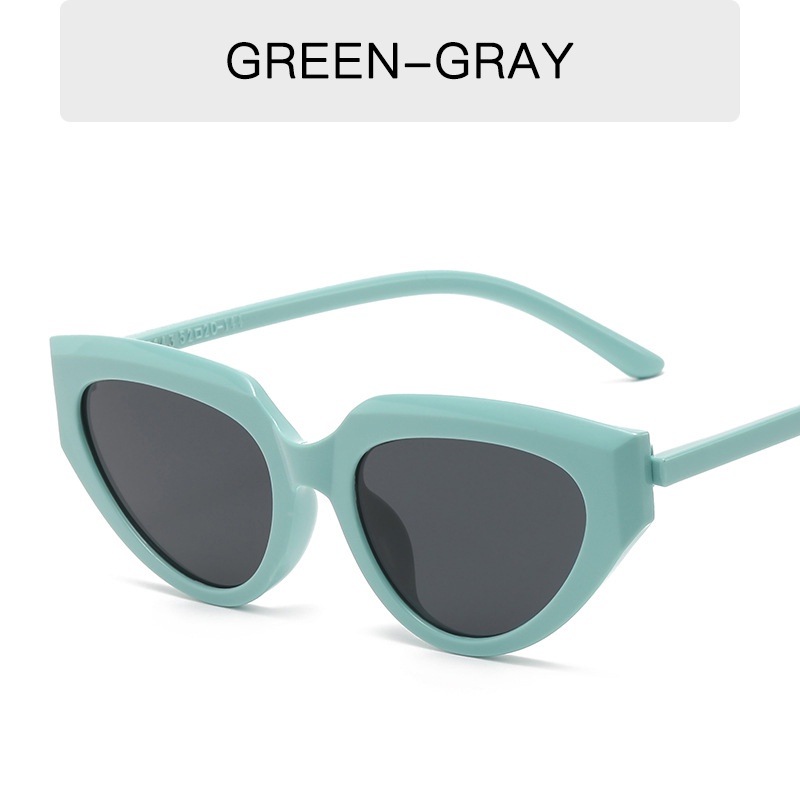 Kính Mát Mắt Mèo Tròng To Chống Tia UV400 Thời Trang Cho Nữ