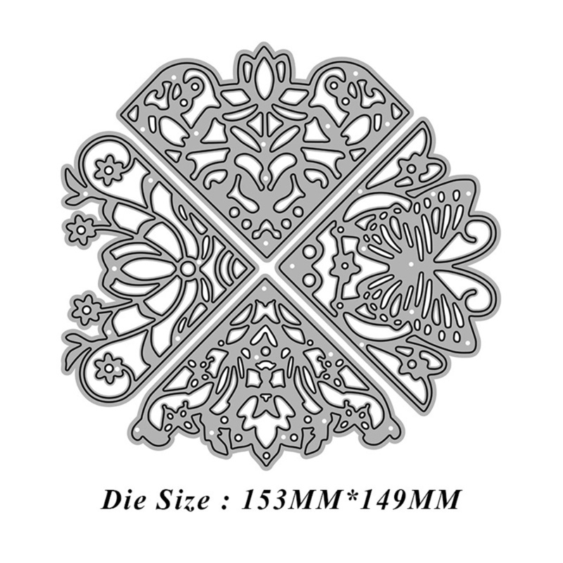 Khuôn Cắt Thẻ Macrame Thủ Công Bằng Kim Loại