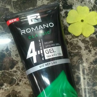 Gel vuốt tóc nam  Romano 150g .