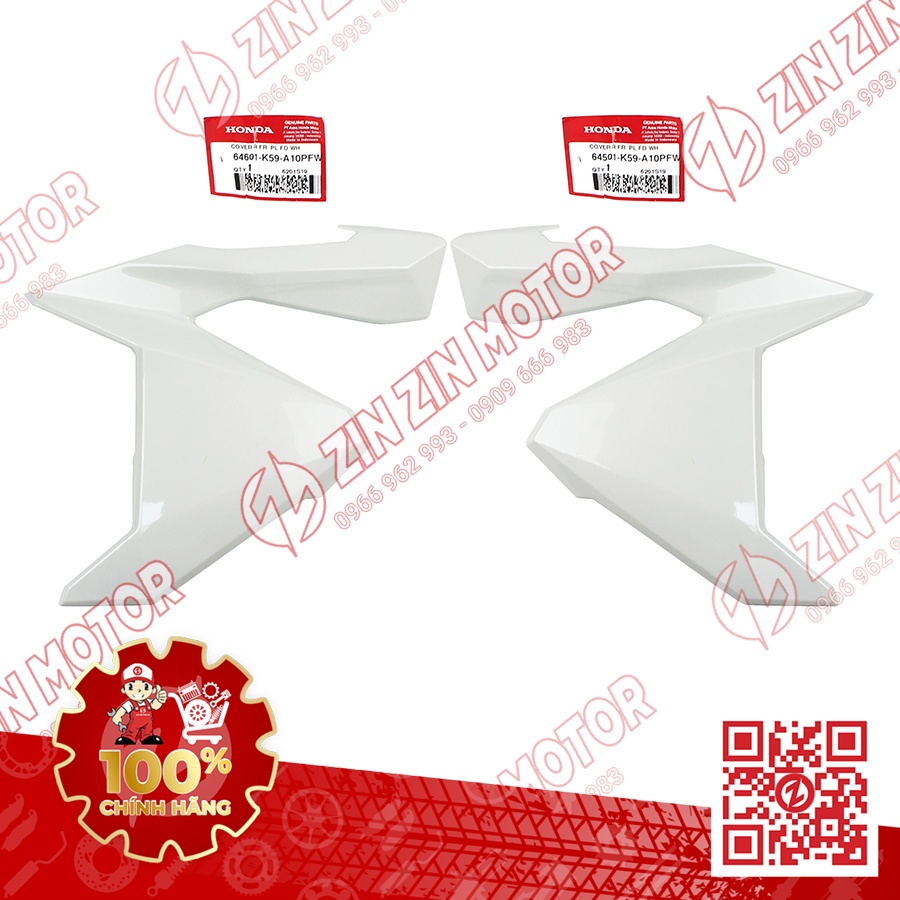 Cánh Yếm Trước , Cánh Gà , Cánh Bửng Vario 150 K59 , Vario 125 K60 , Click 125i 2017 Trái Phải Đủ Màu Các Đời Chính Hãng