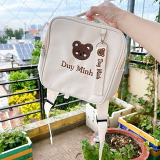  Balo Thêu Tên Theo Yêu Cầu Cho Bé đi học mẫu giáo chống thất lạc  Tặng thêu tên nametag   