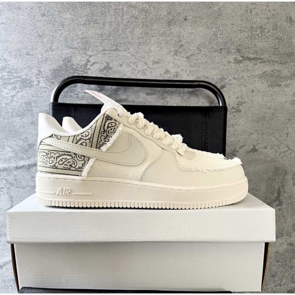 Giày Thổ Cẩm Air force Dây Thừng nam nữ sneaker 2022