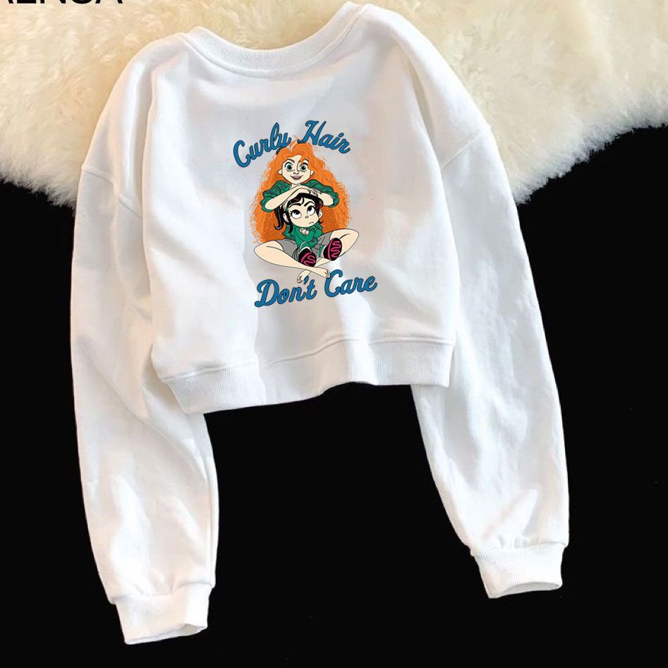 Áo Sweater Tay Dài In Hình Gấu Và Dâu Tây Thời Trang Xuân Thu 2022