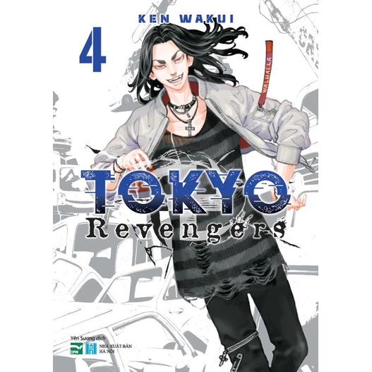 Sách - Tokyo Revengers - Tập 4 - Tặng Kèm Set 3 PVC Character Cards