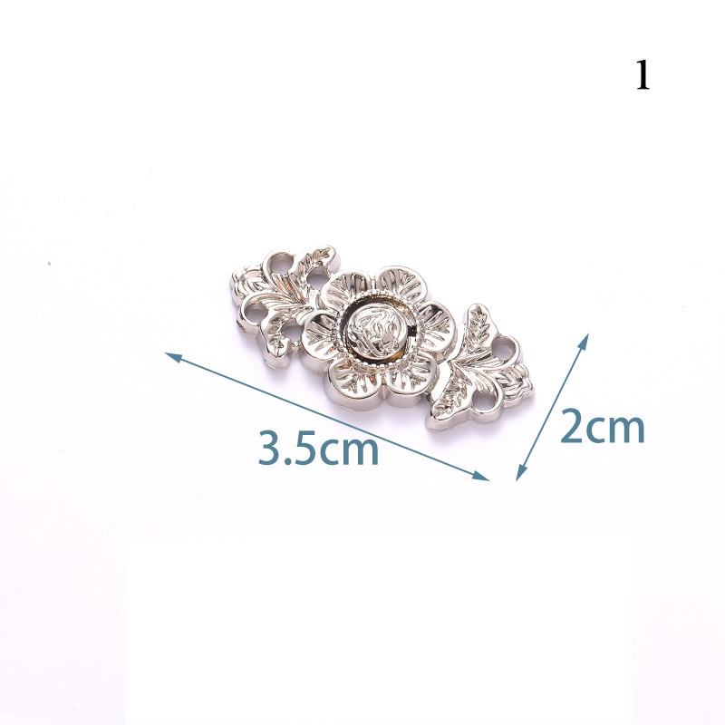 Phụ Kiện Nút Thắt Lưng Bằng Kim Loại Phong Cách Retro Dễ Thương Sáng Tạo DIY