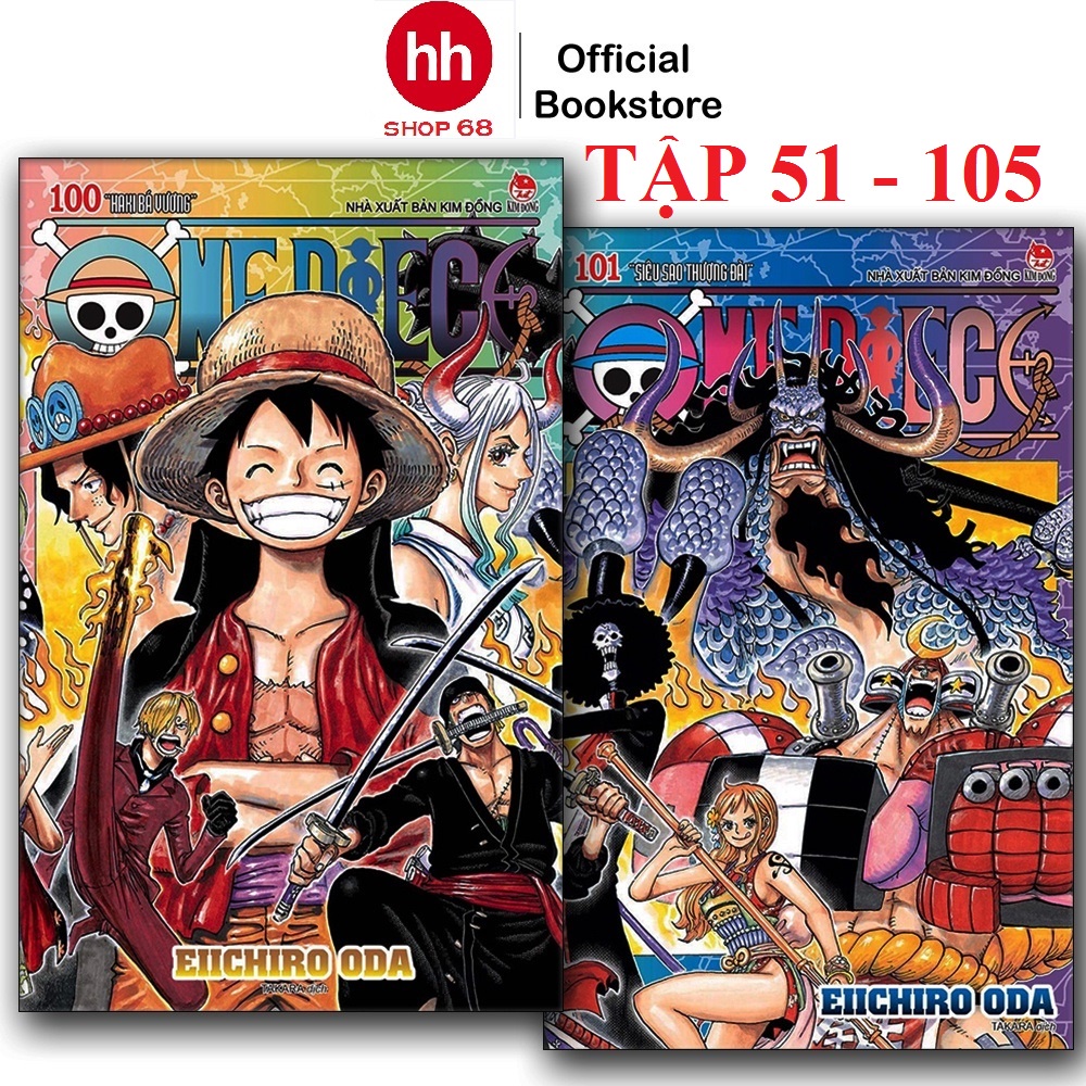 Truyện tranh - One Piece Tập 100 101 102 103 104 105 - NXB Kim