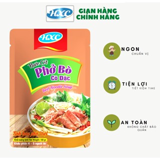 Nước Cốt Phở Bò HXC 100g tươi ngon,chuẩn vị, an toàn, không cần nêm nếm