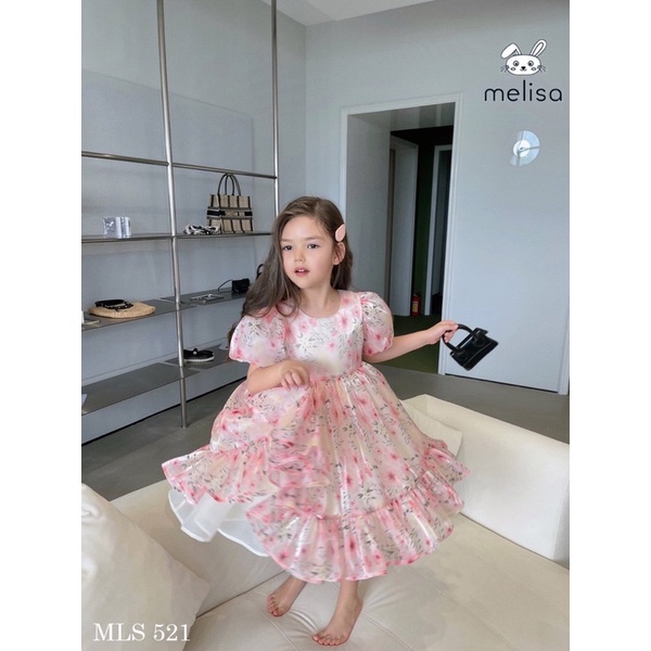 Đầm Melisa hoa đào
