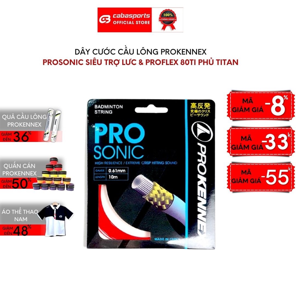 Dây cước cầu lông Prokennex PROSONIC chính hãng chuyên công giá rẻ