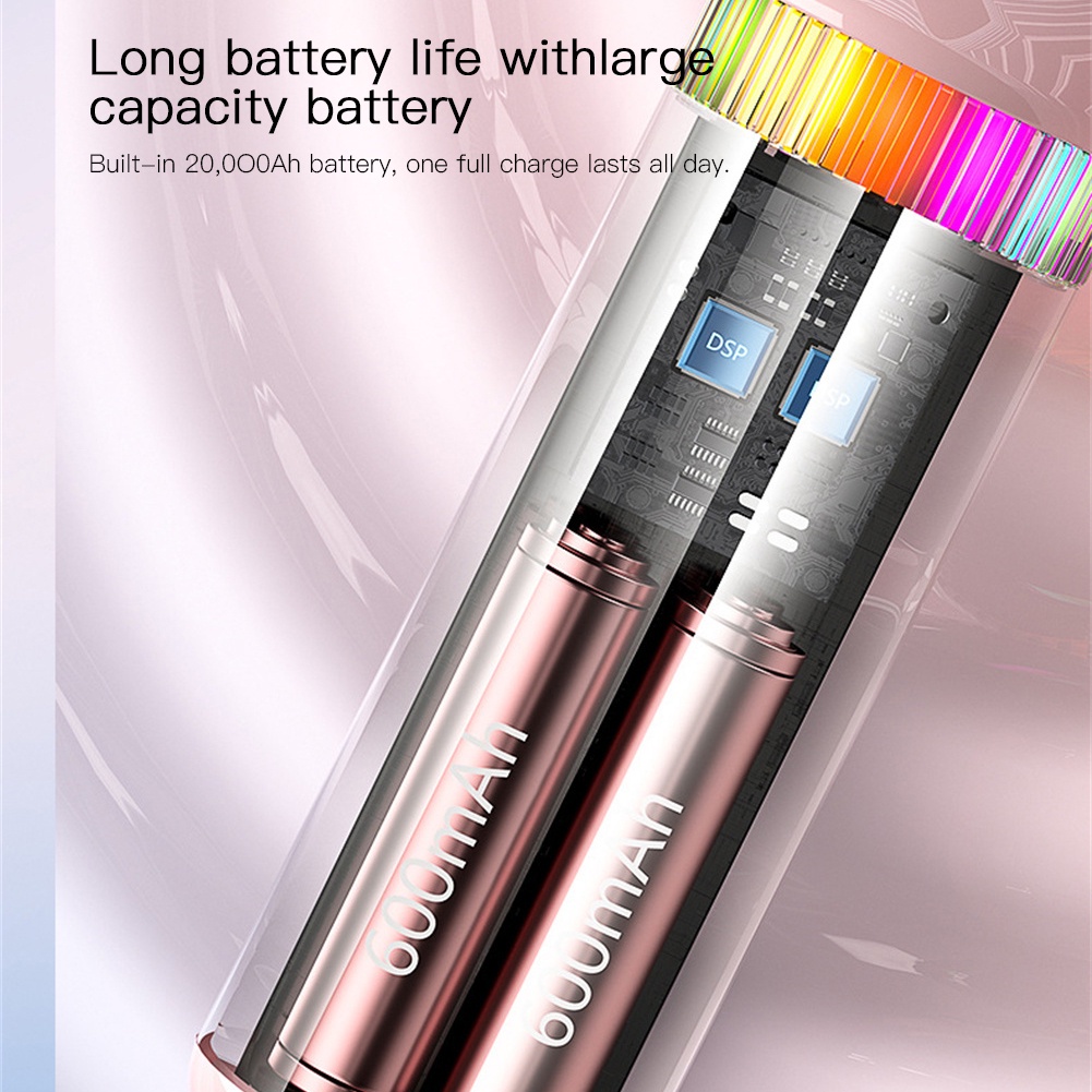 Aubess Micro Tích Hợp Âm Thanh Micro Karaoke Quốc Gia Không Dây Bluetooth Điện Thoại Di Động Tivi Gia Đình Hát Karaoke Trẻ Em