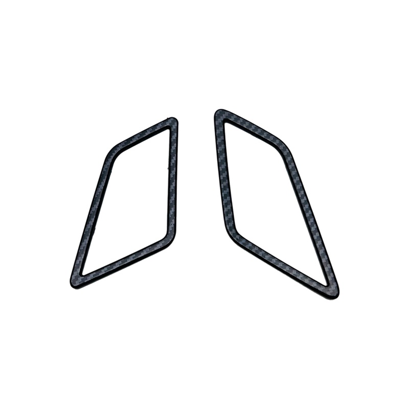 Khung Dán Trang Trí Lỗ Thông Gió Bằng Sợi Carbon Cho Mitsubishi Outlander 2022 2023 RHD