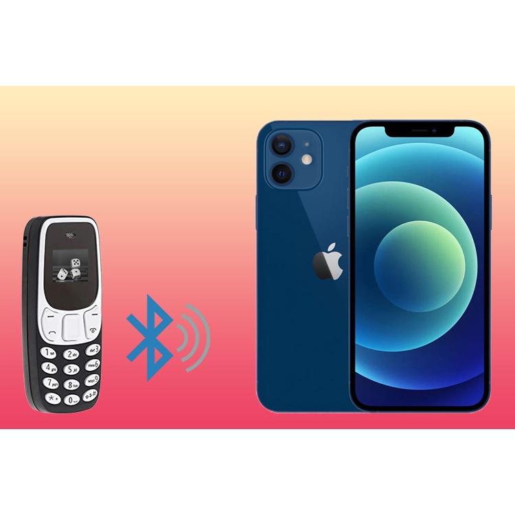 Điện thoại Nokia 3310 mini (L8star BM10) Hỗ trợ 2 khe sim và 1 khe thẻ nhớ Hỗ trợ kết nối bluetooth với ĐT