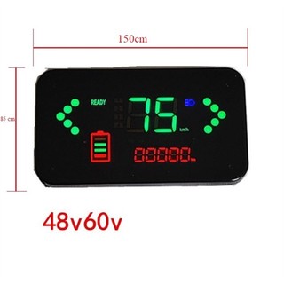 Mặt đồng hồ xe đạp điện báo tốc độ chế - vuông full chức năng