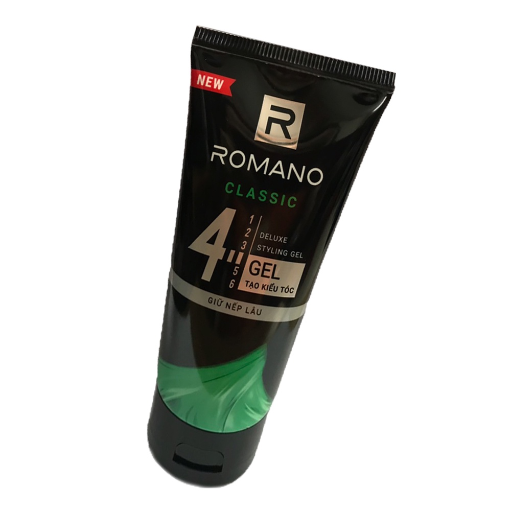 Gel vuốt tóc Romano Classic 150g( Siêu cứng vs mềm mượt )