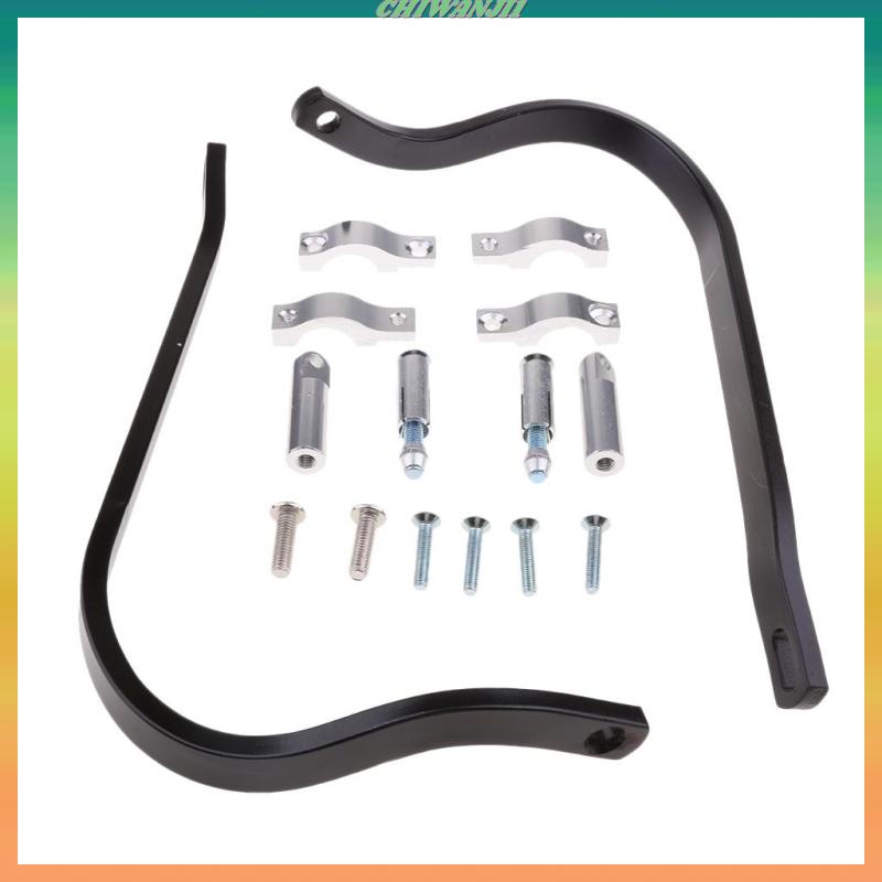 Set 2 Thanh Chắn Bảo Vệ Tay Lái Xe Mô Tô Bằng Nhôm
