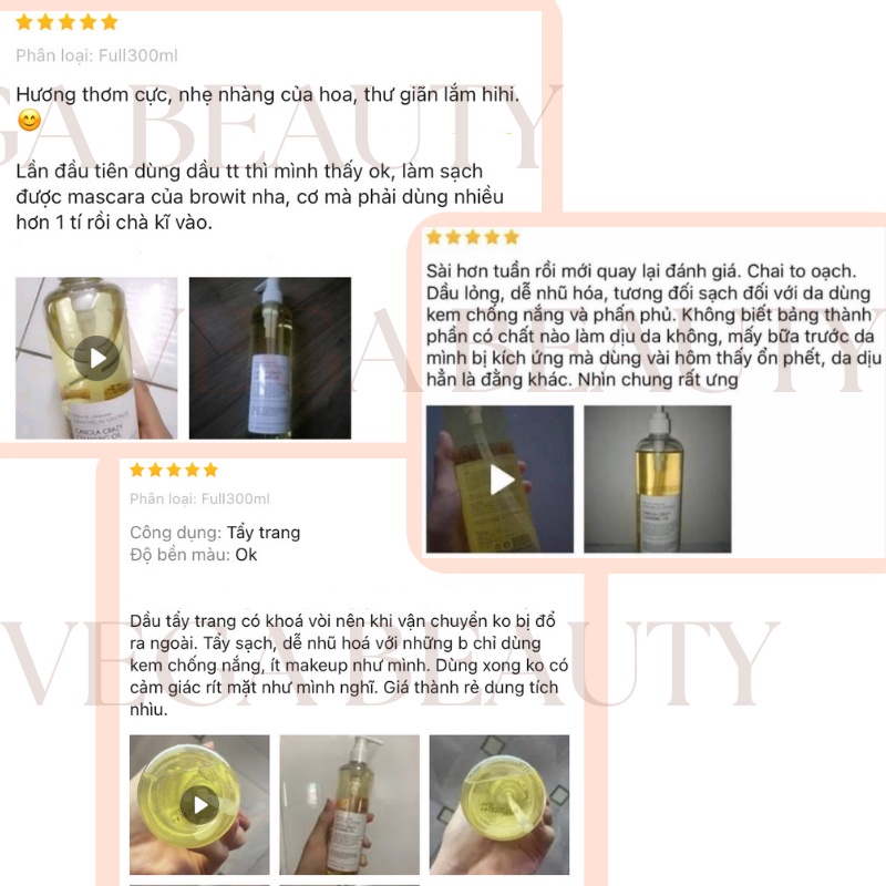 Dầu tẩy trang hoa cải Graymelin Canola Crazy Cleansing Oil 300ml/500ml làm sạch da và tẩy trang hiệu quả