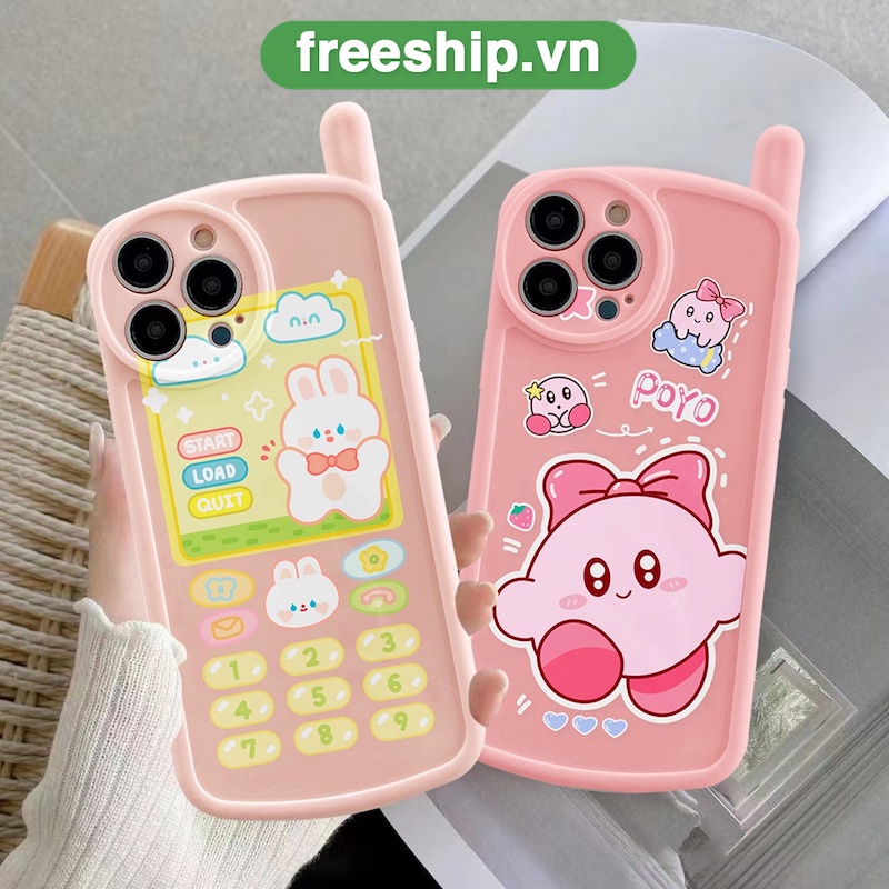 Ốp lưng iphone thỏ poyo thỏ trắng hình điện thoại cute cho 7plus/8/8plus/x/xr/xs/11/12/13/14/pro/max/plus/promax/6plus