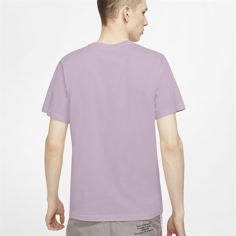 Áo Thun Nike 100% Chính Hãng Thêu Logo Mini Dáng Rộng Cho Nam Nữ Hàng Ngày