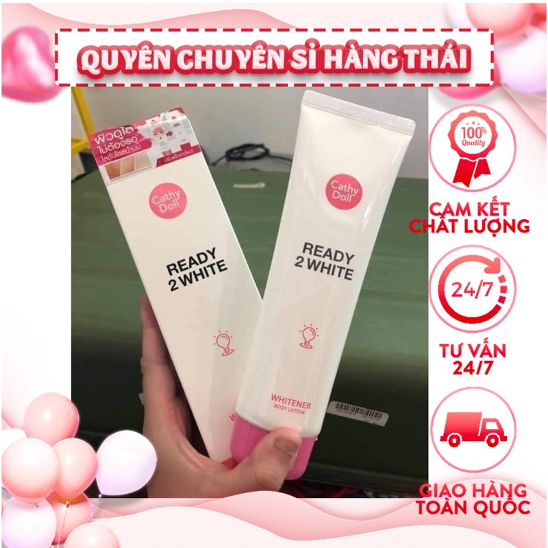 Kem dưỡng trắng Cathy Doll Ready 2 White