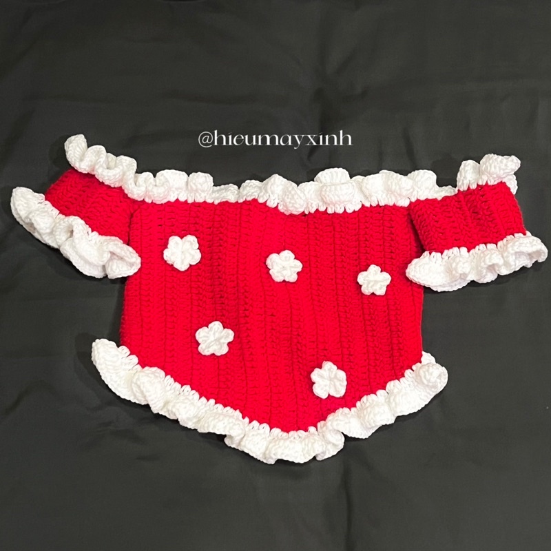 Christmas off shoulder top