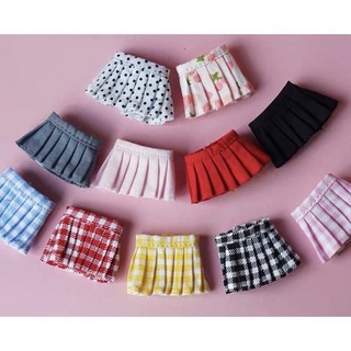 Chân váy xếp ly cho ob11, nendoll