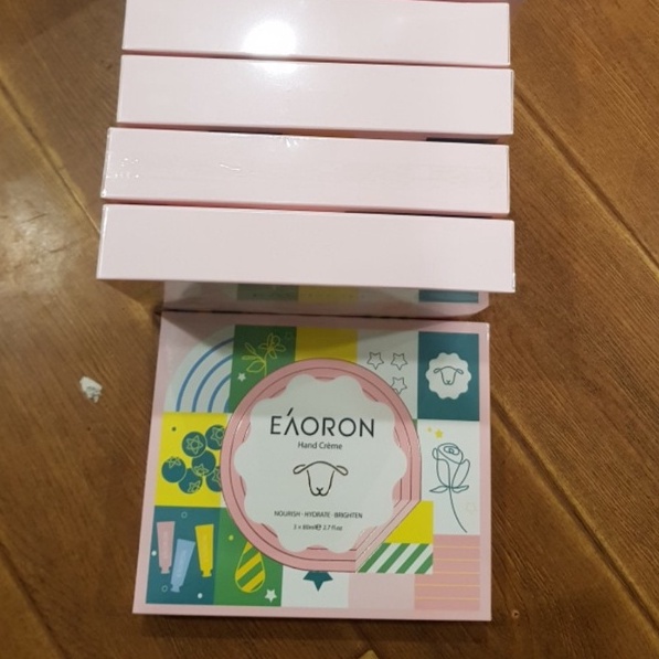 Set 3 kem dưỡng da tay Eaoron Hand Creme 80ml của Úc
