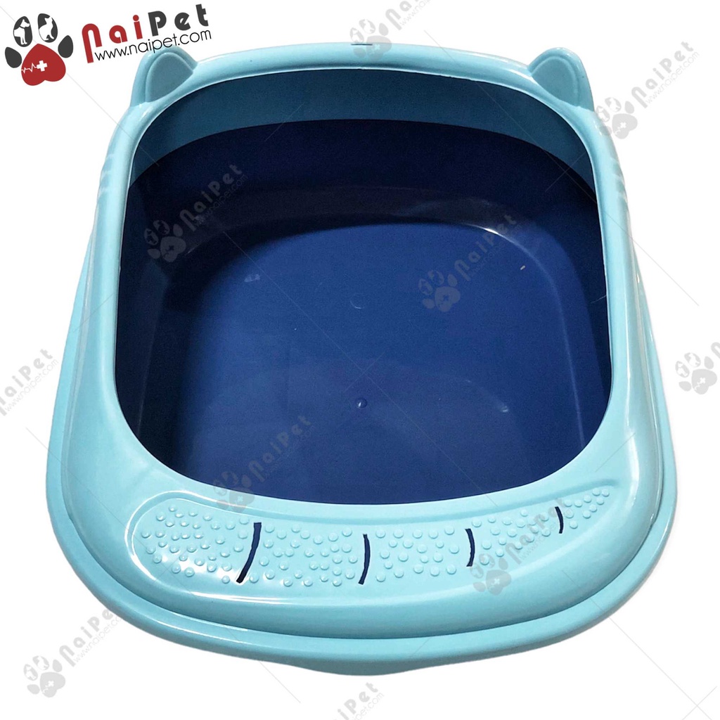 Chậu Đi Vệ Sinh Chậu Đựng Cát Hộp Đựng Cát Tai Mèo CDC018