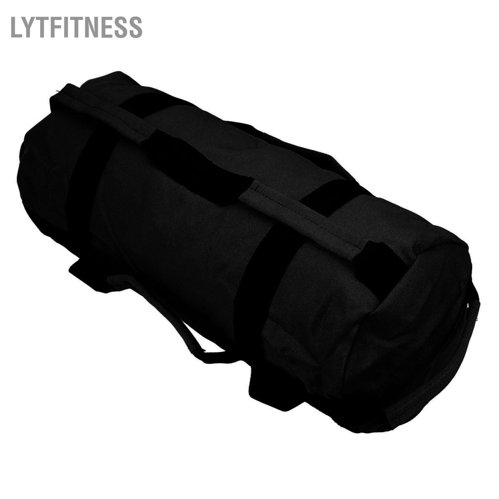 LYTFitness Bao Cát Tập Luyện Vải Oxford 6 Tay Cầm Điều Chỉnh Dễ Dàng Túi Trọng Lượng Thể Dục Đa Năng Có Phụ Cho Phòng Trong Nhà