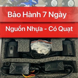 Đèn trợ sáng mini cost vàng pha trắng
