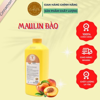 Siro maulin vị đào chai 2.5kg | maulin đào syrup
