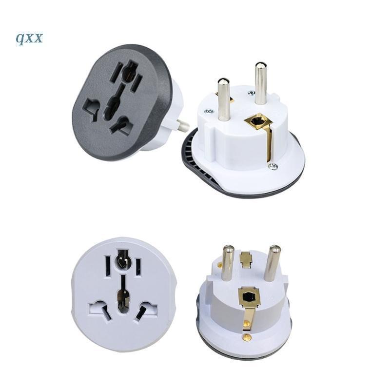 Ổ Cắm Điện Từ Mỹ Sang Châu Âu / Đức Du Lịch Tiện Dụng