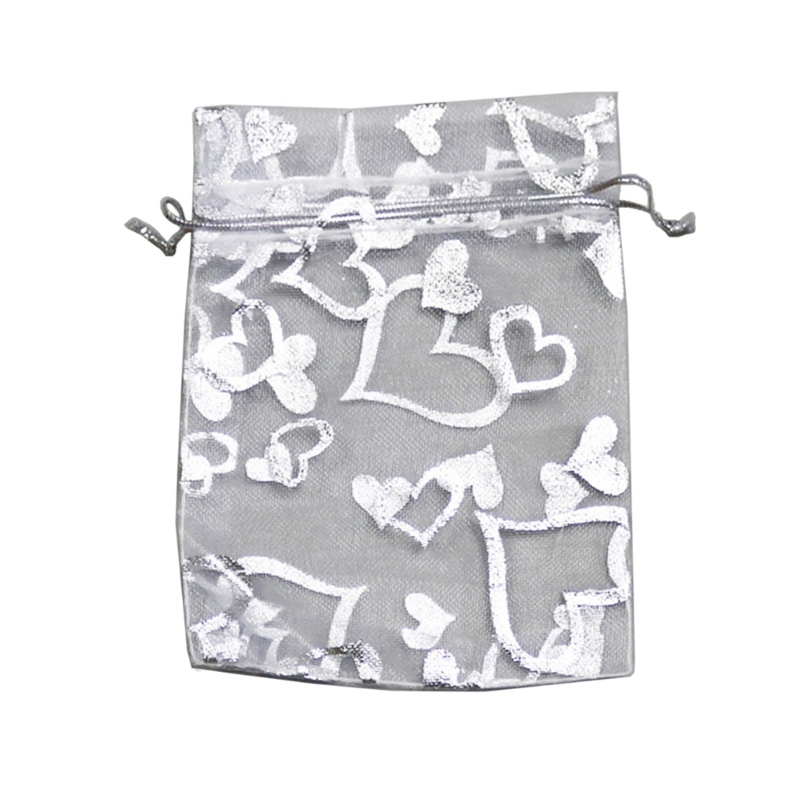 Flgo Túi Đựng Trang Sức Hình Trái Tim Nhiều Màu Sắc Cho Đám Cưới