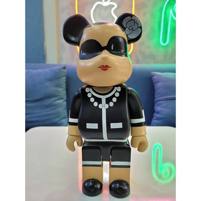 [Có Sẵn-Ảnh tự chụp] Bearbrick Cha.nel bản 400%