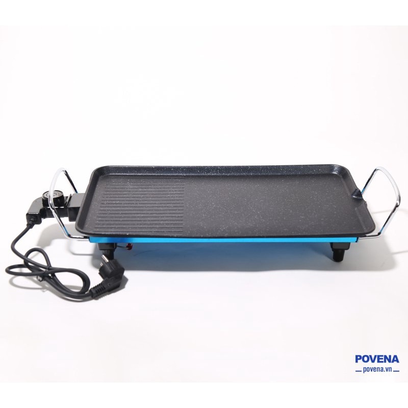 Bếp nướng điện không khói Povena PVN-4830, công suất 1500w hàng chính hãng nướng siêu nhanh, khay nướng điện.