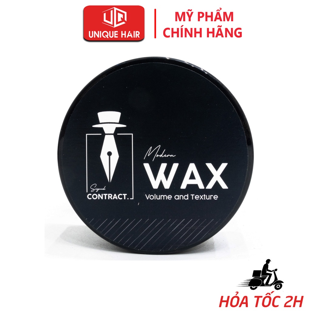 Sáp vuốt tóc Signed Contract Modern Wax 100g - new 2023 - Chính Hãng + Quà Tặng