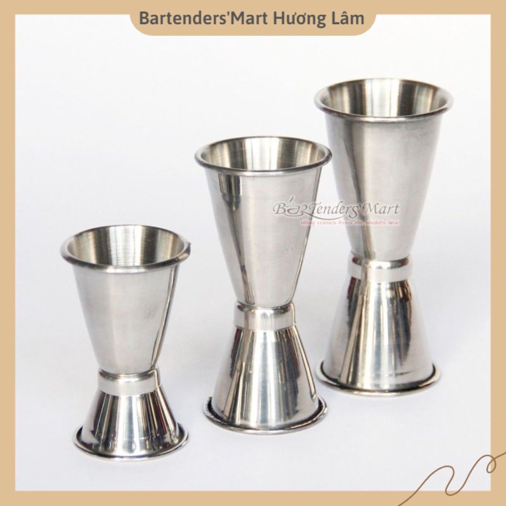 Jigger  – Ly định lượng 30ml x 60ml ( 1 cái )