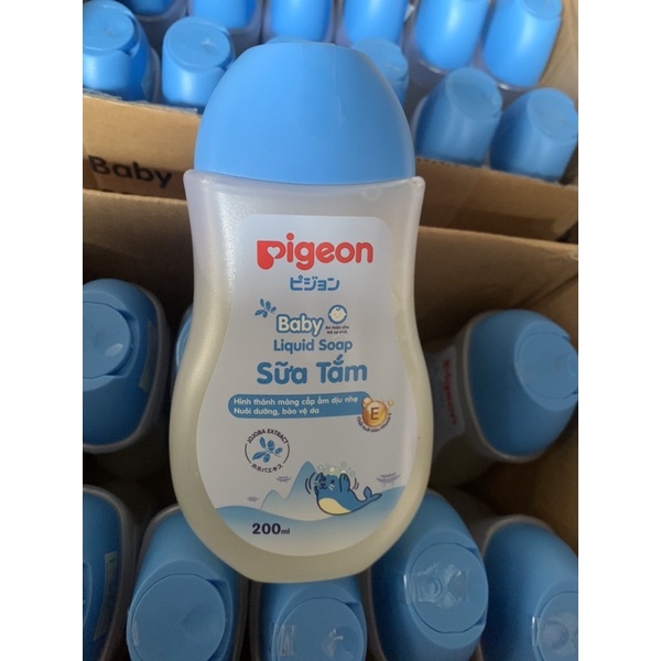 combo 5 chai sữa tắm pigeon 200ml( tổng 1000ml)