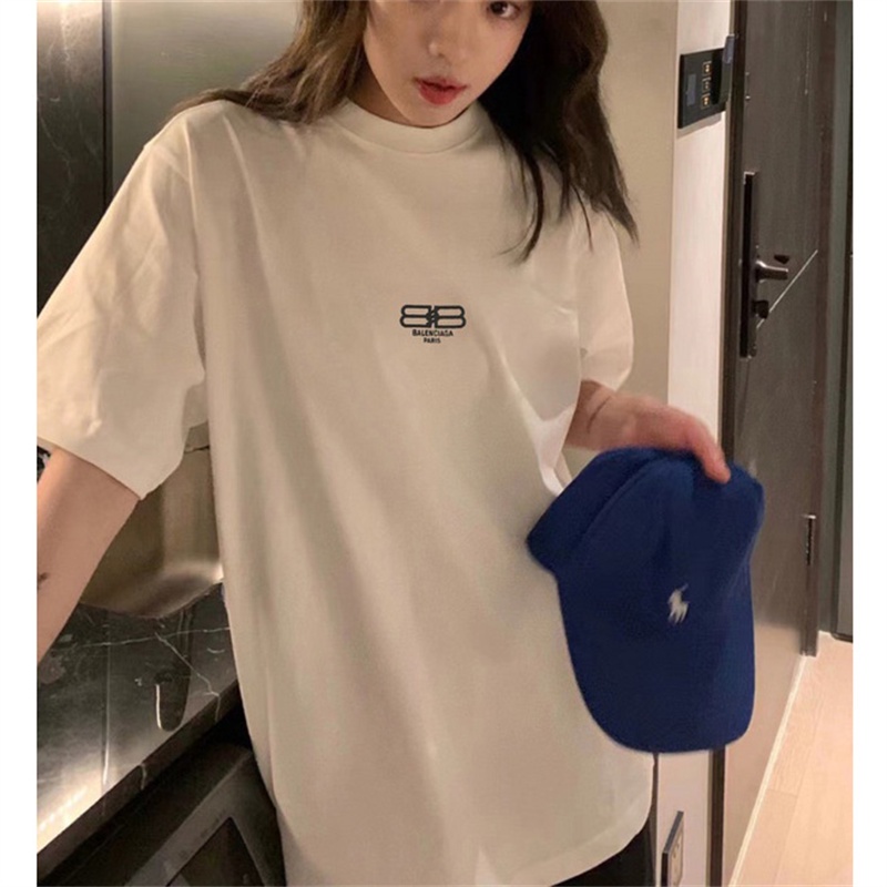 Áo Thun Ba8le88 Tay Ngắn Thêu Logo Phong Cách Đường Phố Thời Trang Chất Lượng Cao