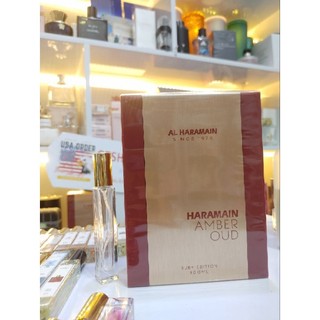 (Hỏa tốc tiệm auth) nước hoa nữ Amber Oud Ruby Edition