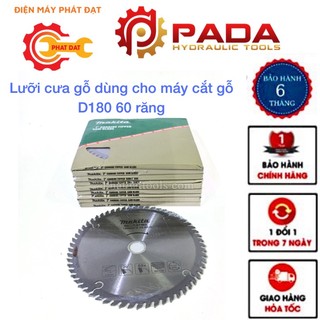 Lưỡi cưa gỗ dùng cho máy cắt gỗ D180 60 răng