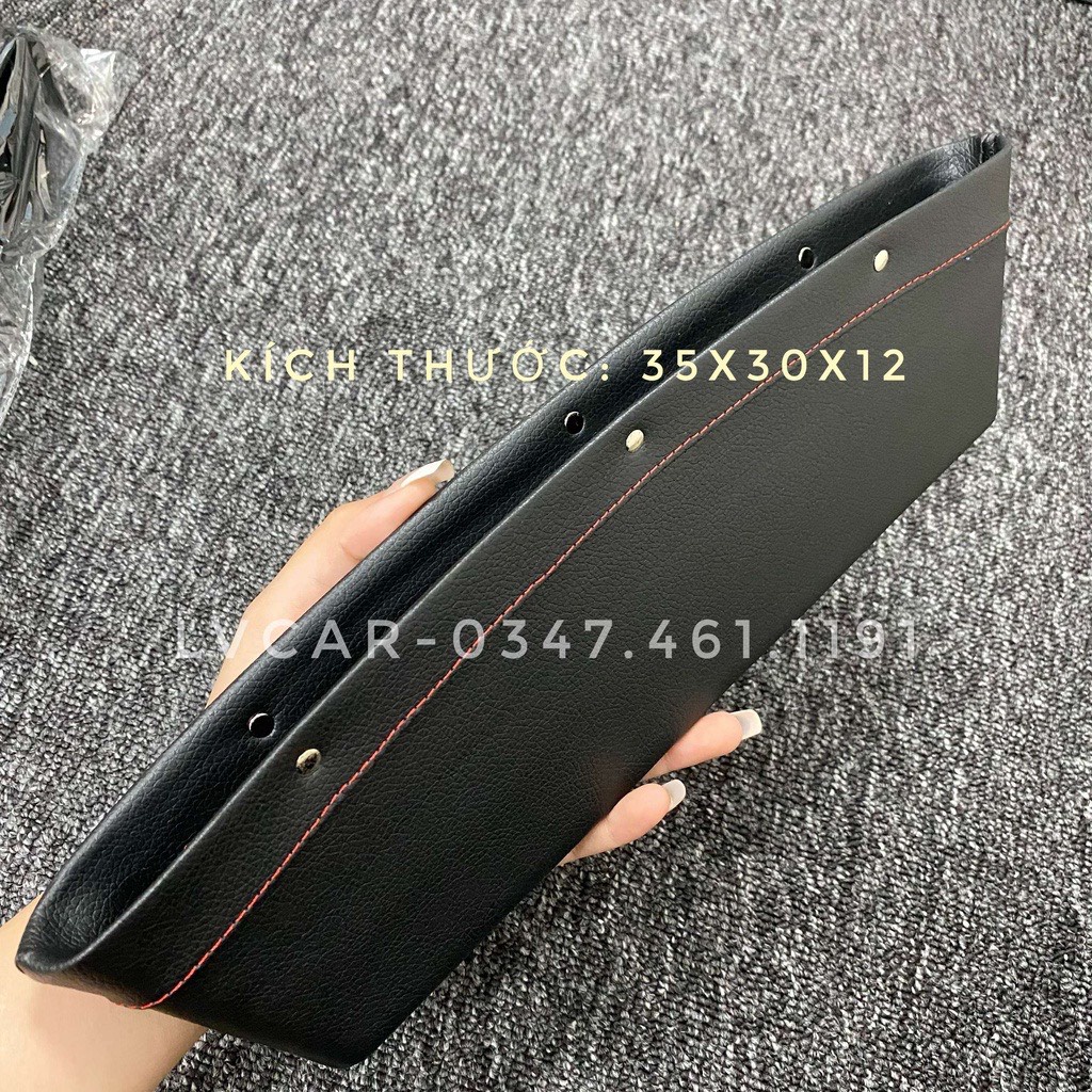 Khay dẹt đặt khe ghế ô tô.Khay đựng đồ trong ô tô tiện lợi