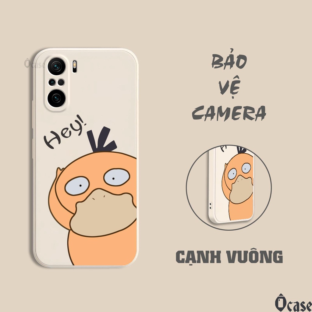 Ốp lưng  Xiaomi Redmi K40 / K40 Pro / Mi 11X / Mi 11X pro / Poco F3 in hình Mèo và Vịt vàng