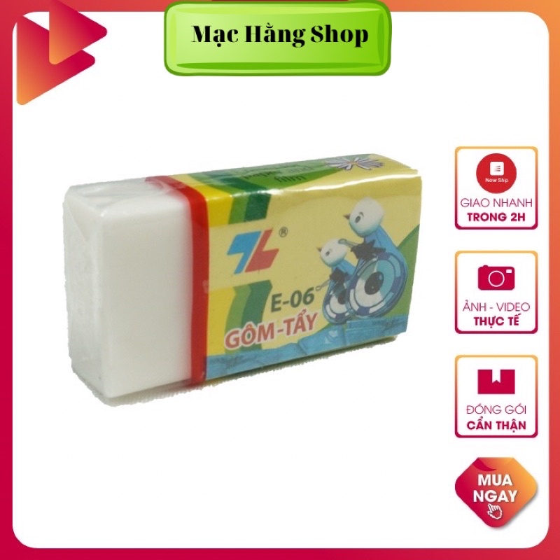 GÔM ( tẩy chì) Thiên Long E06 Chính Hãng