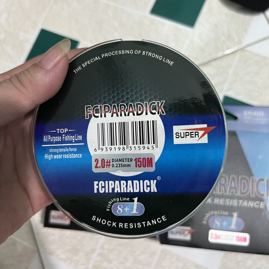 Dây Dù 150m Dù Chìm Câu Cá Pe FCIPARADICK 8+1 - DD150M2
