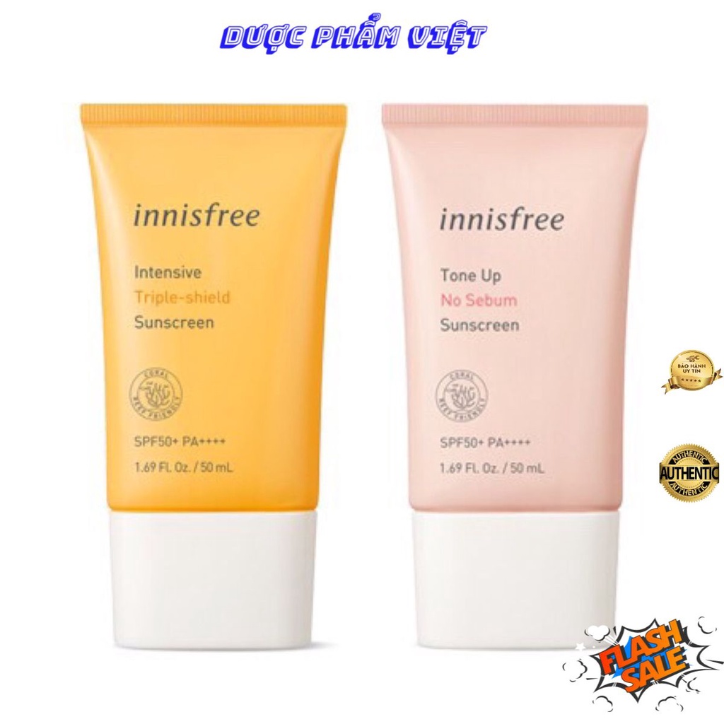Kem Chống Nắng Innisfree Intensive Sunscreen SPF50+ PA+ 50ml