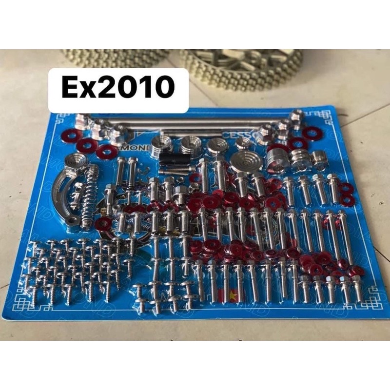 Full ốc salada cho các dòng xe EXCITER 150/155 , WINNER V1/X ,EXCITER 2010,SATRIA,RAIDER,SONIC,VARIO