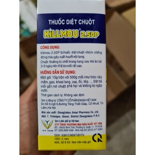 Thuốc diệt chuột KULLMOU 2.5DP 10gr